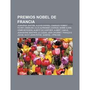  Premios Nobel de Francia Jean Paul Sartre, Alexis Carrel 