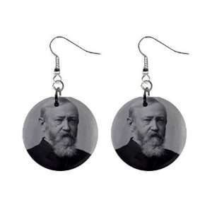  President Benjamin Harrison earrings 