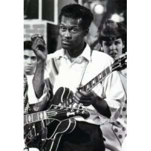 Chuck Berry Poster, Iconic Rock n Roll Musician