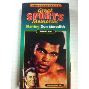   Memories starring Don Meredith volume 1 Muhammad Ali 
