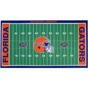  Wincraft Florida Gators Football Field Floor Mat: Sports 