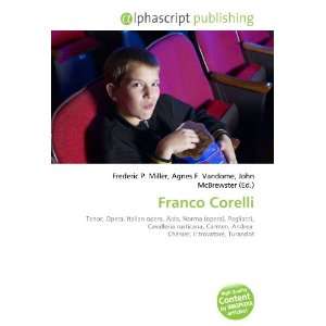 Franco Corelli 9786132835109  Books