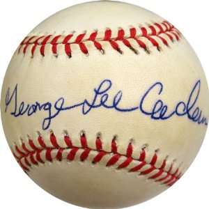  George Lee Anderson Autographed Baseball Sports 