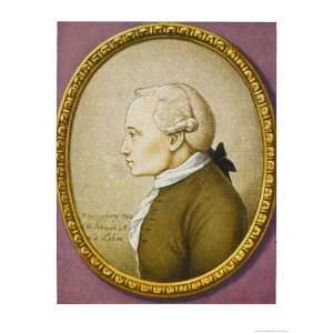 Immanuel Kant German Philosopher Giclee Poster Print by Veit Hans 