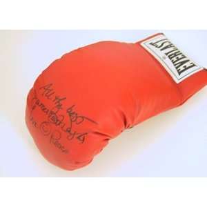  James Douglas Autographed Boxing Glove