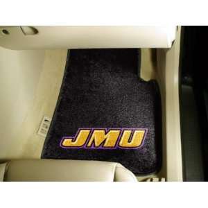 James Madison University Front 2 Piece Auto Floor Mats