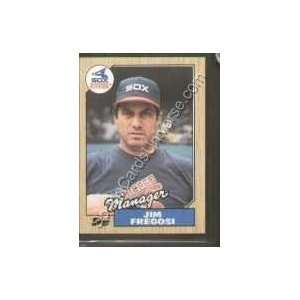  1987 Topps Regular #318 Jim Fregosi, Chicago White Sox 