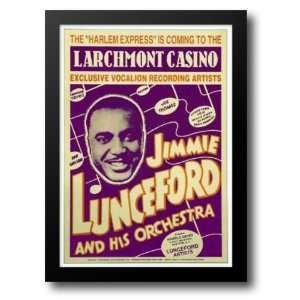  Jimmie Lunceford Larchmont Casino, 1938 21x28 Framed Art 
