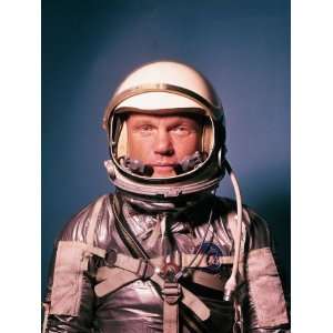  Astronaut John Glenn in a Mercury Program Pressure Suit 