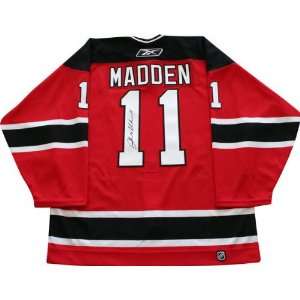 John Madden New Jersey Devils Autographed Replica Jersey