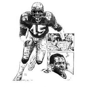 Kenny Easley Seattle Seahawks 16x20 Lithograph