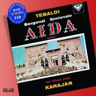 Verdi Aida by Verdi, Tebaldi, Vpo and Karajan ( Audio CD   May 8 