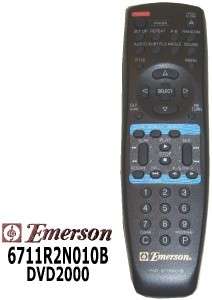 New Emerson DVD Remote Control DVD2000 6711R2N010B DVD 2001  