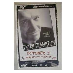 Peter Frampton Handbill Poster Face Shot