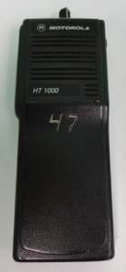 Motorola HT 1000 Radio H01KDC9AA1BN FCC ID AZ489FT3768 Handie Talkie 