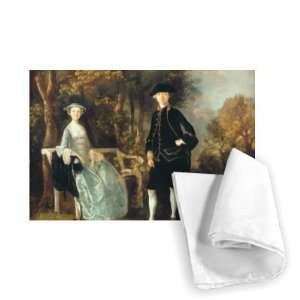  Lady Lloyd and her son, Richard Savage   Tea Towel 100% 
