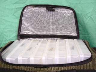 Okeechobee Deluxe Large Tackle Bag Includes 7 Tackle boxes  
