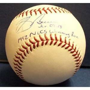 Sid Bream Autographed Baseball