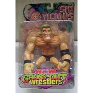  WCW Cross Out Wrestlers Sid Vicious Action Figure Toys & Games