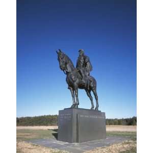 Stonewall Jackson Statue at Bull Run (First Manassas) National Park 