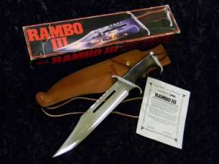 RAMBO III Vintage 1988 Survival Knife Official United Cutlery Carolco 