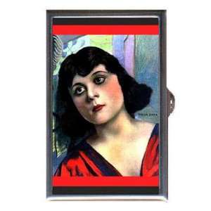 THEDA BARA SILENT MOVIE VAMP Coin, Mint or Pill Box Made in USA