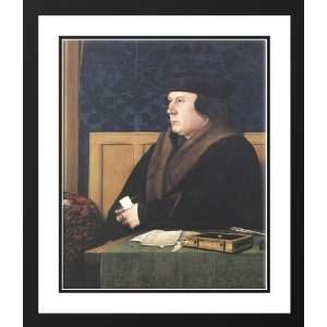   (Younger) 20x23 Framed and Double Matted Portrait of Thomas Cromwell