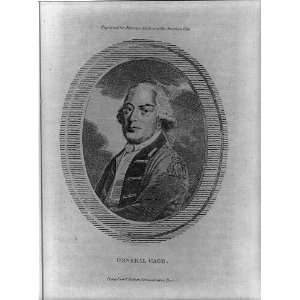  British General Thomas Gage (1719 2 April 1787)