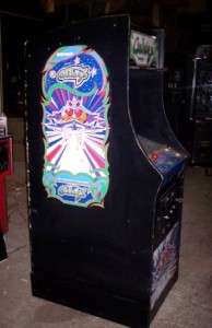 1981 GALAGA ARCADE VIDEO GAME BY MIDWAY VERY POPULAR  