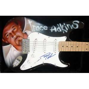 Trace Adkins Autographed Signed Custom Guitar