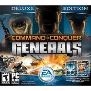 COMMAND & CONQUER GENERALS + ZERO HOUR DELUXE PC VISTA 014633147438 