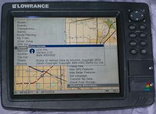 Lowrance LCX 111C HD Sonar/GPS Chartplotter Combo 042194525884  
