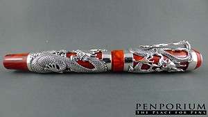 MONTEGRAPPA ICONS DRAGON 2010 BRUCE LEE FOUNTAIN PEN M  