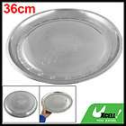 Home Restaurant Grapes Pattern Stainless Steel Round Serving Tray
