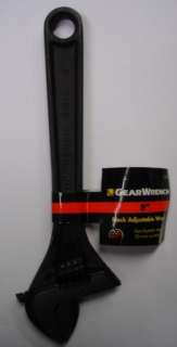 GearWrench 8 Black Adjustable Wrench 81872  