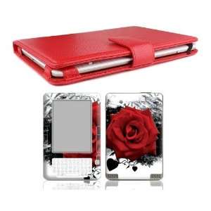  Leather Case Cover Jacket + Skin Sticker + Screen Protector Ebook 