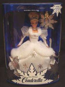 1996 Holiday Princess CINDERELLA Stunning Barbie Doll  