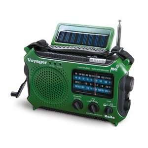 Way Powered Emergency Weather Alert Radio With Cell Phone Charger 