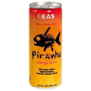  EAS Piranha Energy Drink, Phunky Fruit Punch , 8.4 fl oz 