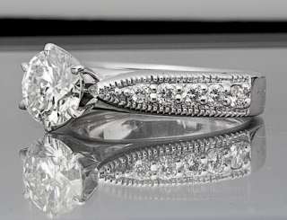 30CT Round Diamond Wedding Perfect Ring Set Gold 14K  