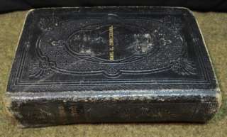   1884 MINIATURE BIBLE DEUTCHES GESANGBUCH~GERMAN HYMN~PRAYER BOOK~GOLD