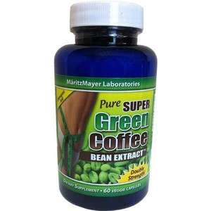 Pure Super Green Coffee Bean Extract 800mg   60 capsules 853029002209 