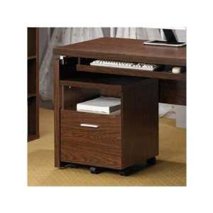    Wildon Home 800835 Castle Pines File Cabinet Oak: Office Products