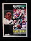 Mark Higgs Autographed Signed 1991 Pinnacle Card Dolphi
