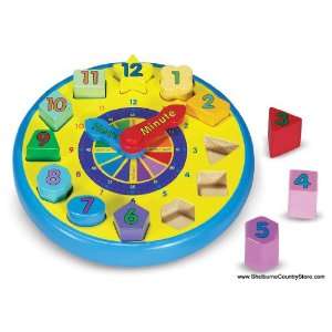  Shape Sorting Clock: Toys & Games