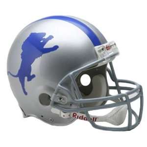   Lions Deluxe Replica Throwback Football Helmet