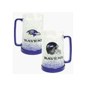    Baltimore Ravens NFL Crystal Freezer Mug: Sports & Outdoors