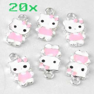   Kitty Bail Pendant Beads Findings Charms Spacer Jewelry DIY  