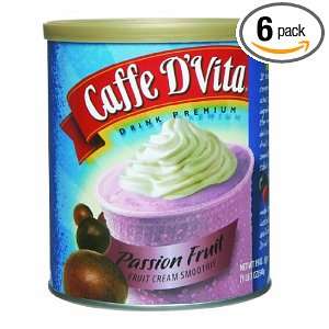 Caffe DVita Passion Fruit Fruit Cream Smoothie Mix, 19 Ounce 