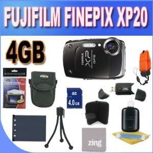 Fujifilm FinePix XP20 Black 14 MP Digital Camera with 5x Optical Zoom 